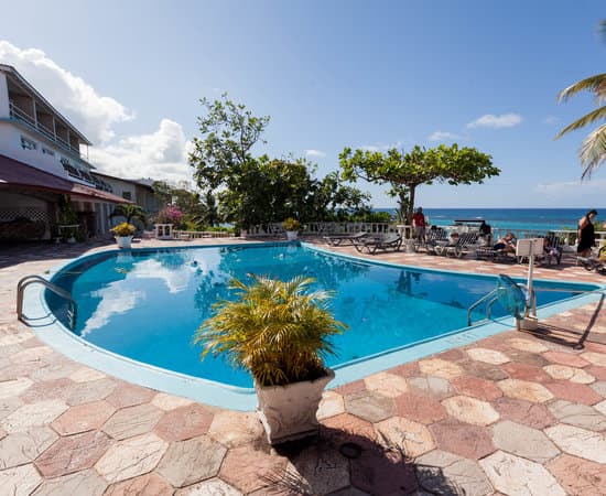 The Pool at the Silver Seas Resort Hotel