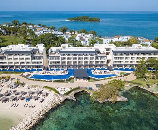Aerial Photography at the Hideaway at Royalton Negril