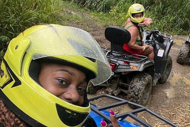 ATV Riding, Bamboo Rafting, Lunch and Ricks Café from Montego Bay